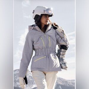 NWT Free People Movement All Prepped Ski Jacket 'Full Moon' lavender M